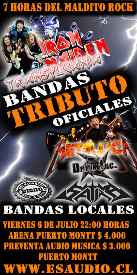 7 Horas del Maldito Rock - Arena Puerto Montt - 2012